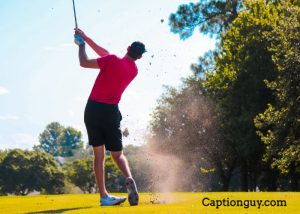 golf captions